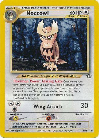 Noctowl 42/111 - Neo Genesis Unlimited