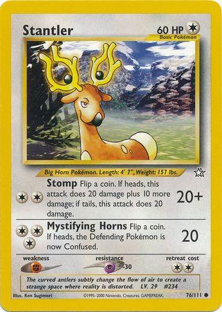 Stantler 76/111 - Neo Genesis Unlimited