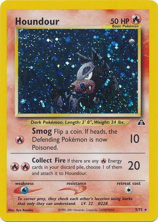 Houndour 5/75 - Neo Discovery Unlimited Holofoil