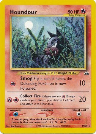 Houndour 24/75 - Neo Discovery Unlimited