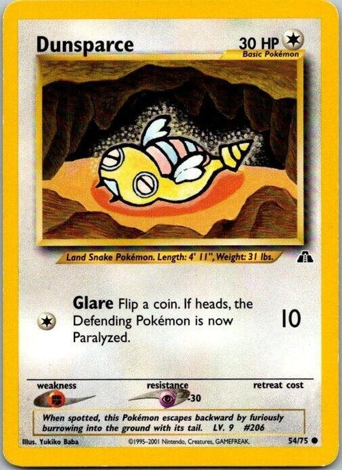 Dunsparce 54/75 - Neo Discovery Unlimited