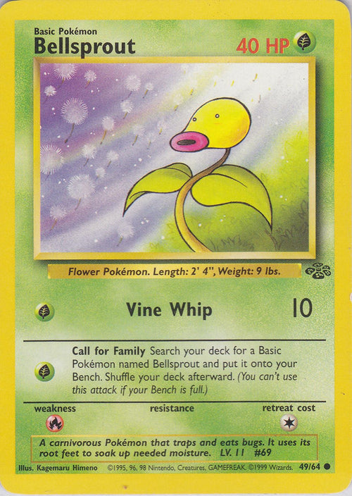 Bellsprout 49/64 - Jungle Unlimited
