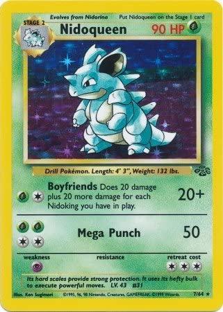 Nidoqueen 7/64 - Jungle Unlimited Holofoil