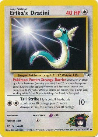 Erika's Dratini 42/132 - Gym Heroes Unlimited