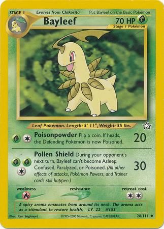 Bayleef 28/111 - Neo Genesis Unlimited