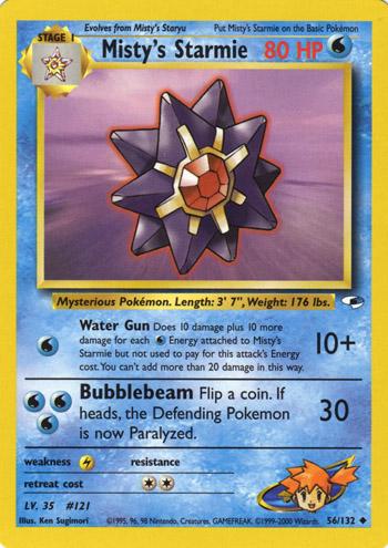 Misty's Starmie 56/132 - Gym Heroes Unlimited