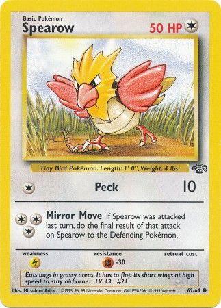 Spearow 62/64 - Jungle Unlimited