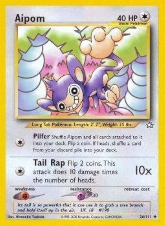 Aipom 26/111 - Neo Genesis Unlimited