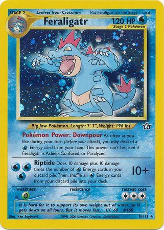 Feraligatr 5/111 - Neo Genesis Unlimited Holofoil
