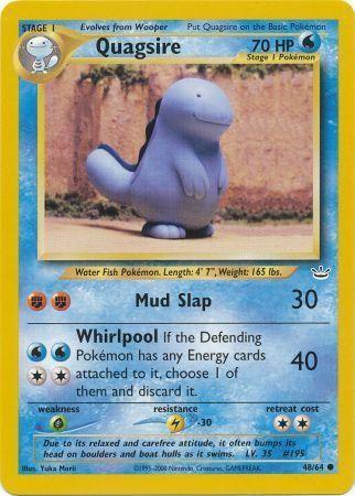 Quagsire 48/64 - Neo Revelation Unlimited