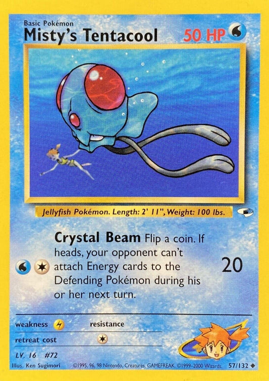 Misty's Tentacool 57/132 - Gym Heroes Unlimited