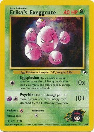 Erika's Exeggcute 77/132 - Gym Heroes Unlimited