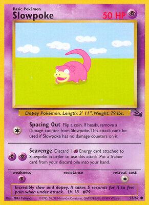 Slowpoke 55/62 - Fossil Unlimited