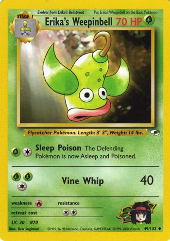 Erika's Weepinbell 49/132 - Gym Heroes Unlimited