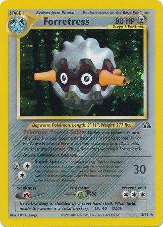 Forretress 2/75 - Neo Discovery Unlimited Holofoil
