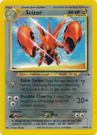 Scizor 29/75 - Neo Discovery Unlimited