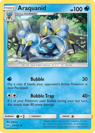 Araquanid 33/131 - SM  Forbidden Light