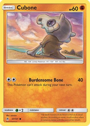 Cubone 57/131 - SM  Forbidden Light