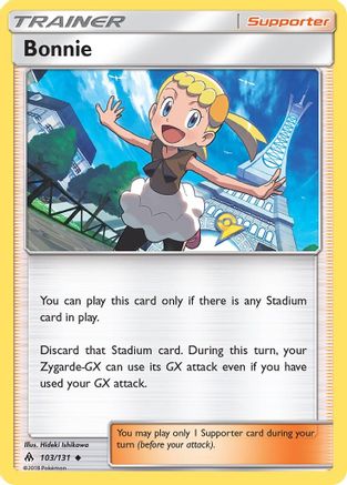 Bonnie 103/131 - SM  Forbidden Light Reverse Holofoil