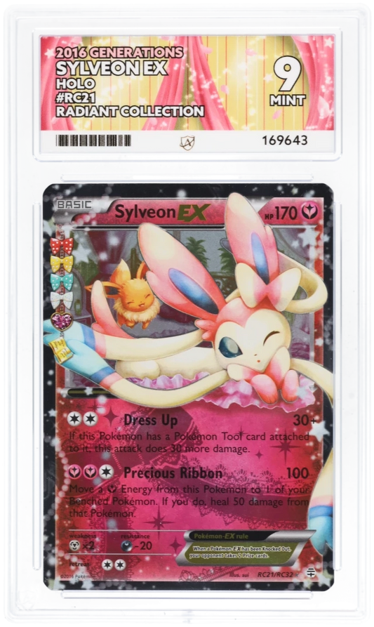 Sylveon EX Holo RC21 - Ace 9 - 2016 Generations