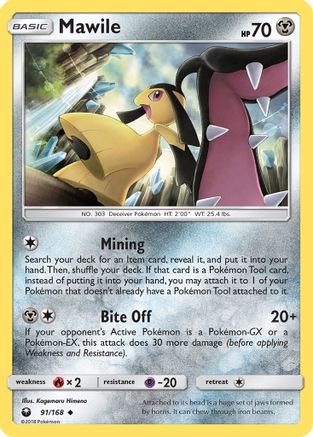 Mawile 91/168 - Celestial Storm Reverse Holofoil