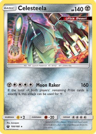 Celesteela 100/168 - SM  Celestial Storm Holofoil