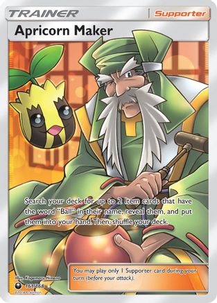 Apricorn Maker (Full Art) 161/168 - SM  Celestial Storm Holofoil