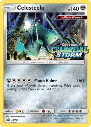 Celesteela - SM131 (Prerelease) SM131/248 - SM Promos Holofoil