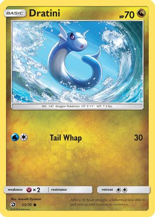 Dratini (35) 35/70 - Dragon Majesty
