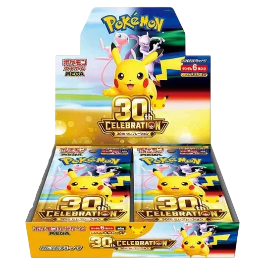 [Pre Order] Pokémon 30th Celebration M6A Japanese Booster Box