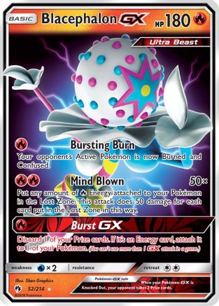 Blacephalon GX 52/214 - SM  Lost Thunder Holofoil