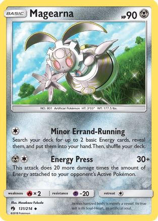 Magearna 131/214 - Lost Thunder Reverse Holofoil
