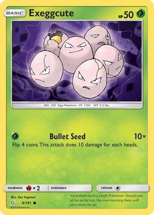 Exeggcute 8/181 - Team Up