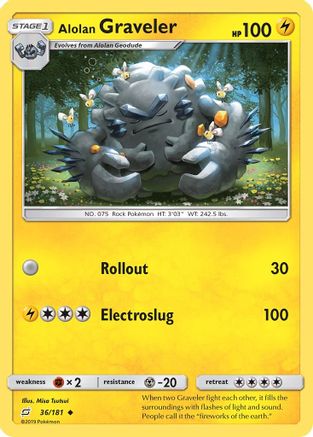 Alolan Graveler 36/181 - SM  Team Up