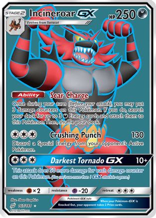 Incineroar-GX 167/181 - Team Up Holofoil