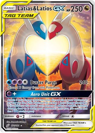 Latias & Latios-GX 170/181 - Team Up Holofoil