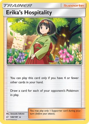 Erika's Hospitality 140/181 - Team Up Holofoil
