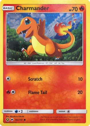 Charmander - 18a/147 18a/147 - Alternate Art Promos Holofoil
