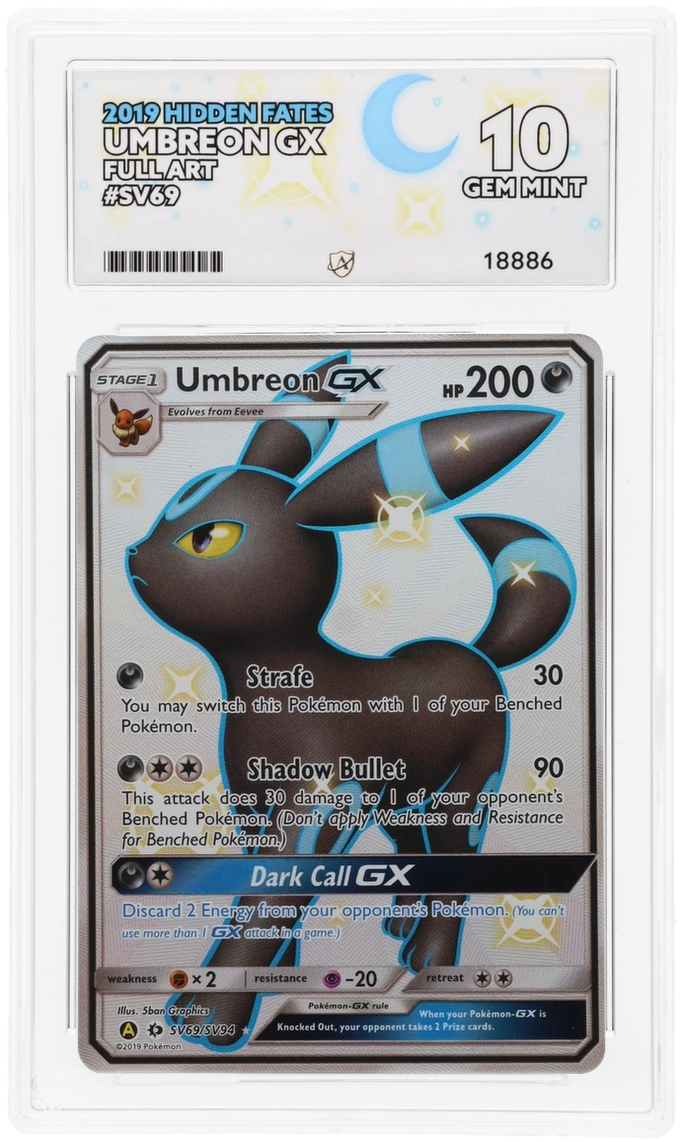 Umbreon GX - ACE 10   (Front)