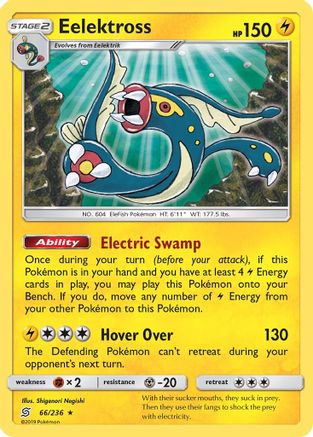 Eelektross 66/236 - SM  Unified Minds Holofoil
