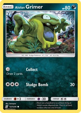 Alolan Grimer 127/236 - SM  Unified Minds