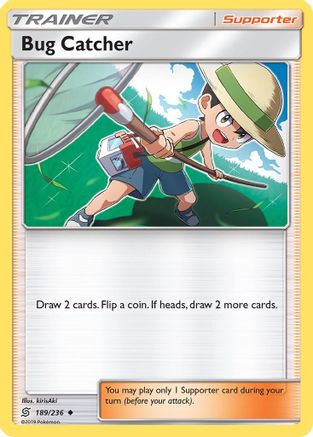 Bug Catcher 189/236 - SM  Unified Minds Reverse Holofoil