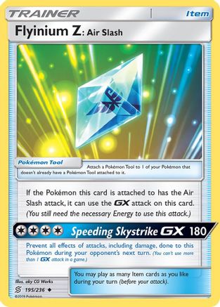 Flyinium Z: Air Slash 195/236 - Unified Minds