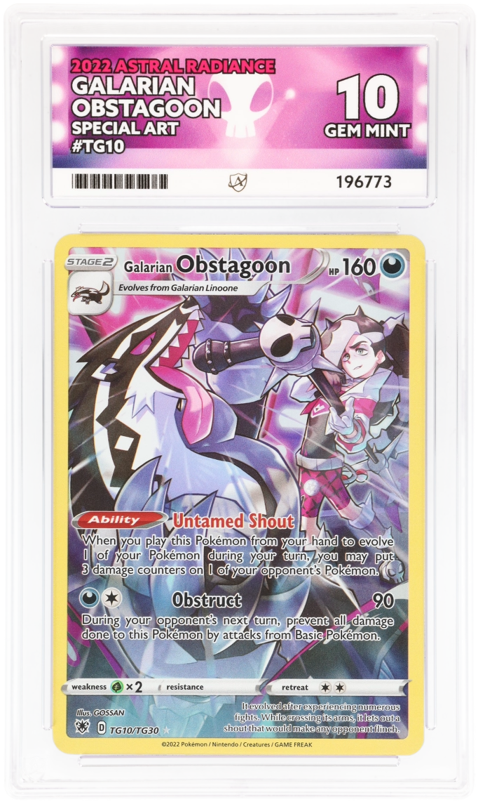ACE 10 - Galarian Obstagoon - TG10/TG30 - Astral Radiance - Pokemon