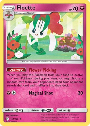 Floette 151/236 - Cosmic Eclipse Reverse Holofoil