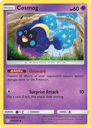 Cosmog - 100/236 100/236 - SM  Cosmic Eclipse