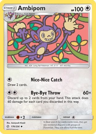 Ambipom 170/236 - SM  Cosmic Eclipse