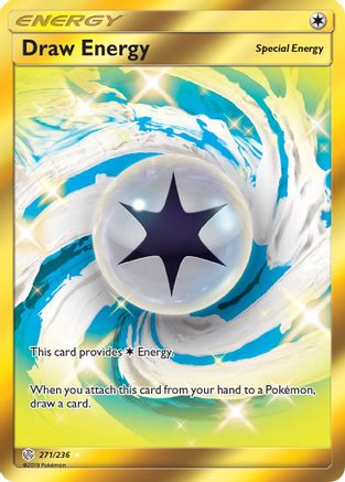 Draw Energy (Secret) 271/236 - SM  Cosmic Eclipse Holofoil