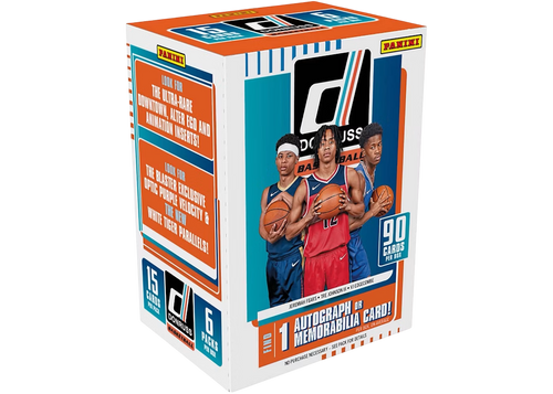 2025-26 Panini Donruss Basketball Blaster Trading Card Box (1 Autograph or Memorabilia Per Blaster Box)