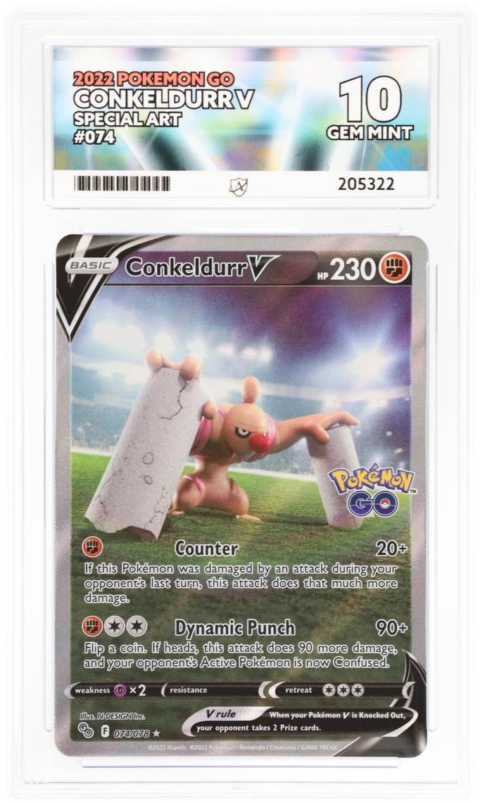 ACE 10 - Conkeldurr V - 074/078 - Pokemon GO - Pokemon